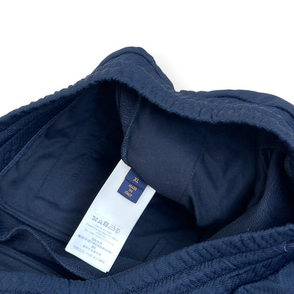 LOUIS VUITTON MONOGRAM JACQUARD JOGGERS NAVY XL | XL, Navy
