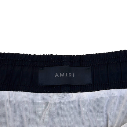 AMIRI CORE LOGO SWIM SHORTS BLACK / ORANGE L | Large, Black