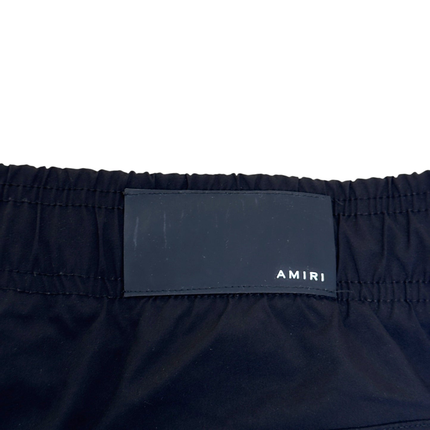 AMIRI CORE LOGO SWIM SHORTS BLACK / ORANGE L | Large, Black