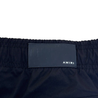 AMIRI CORE LOGO SWIM SHORTS BLACK / ORANGE L | Large, Black