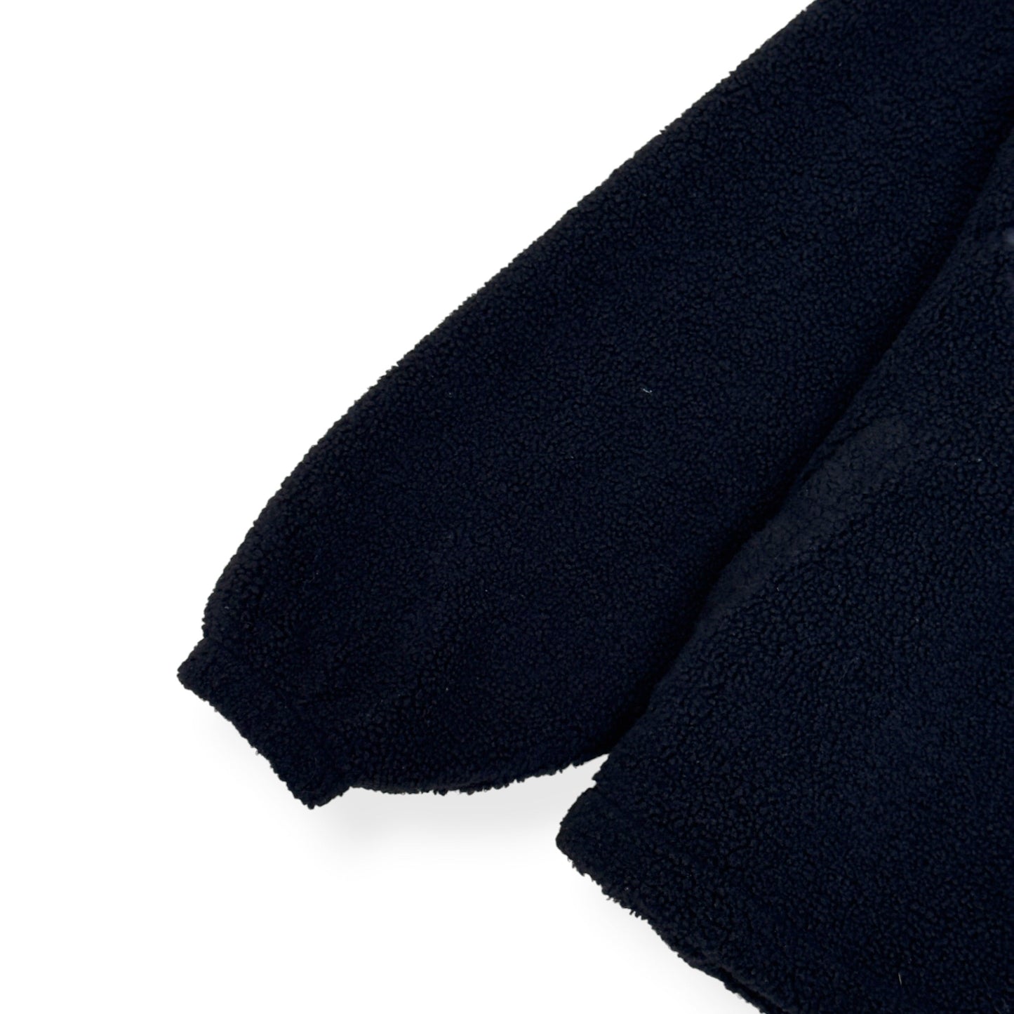 HONOR THE GIFT SCRIPT SHERPA QUATER ZIP JACKET BLACK L | Large, Black