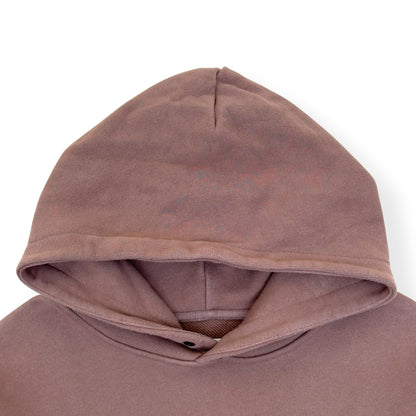 HONOR THE GIFT OVERSIZED GRAFFITI LOGO HOODIE BROWN M | Medium, Brown