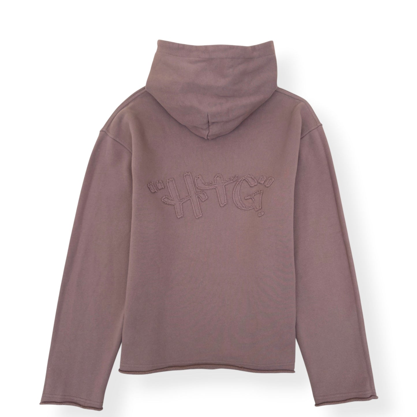 HONOR THE GIFT OVERSIZED GRAFFITI LOGO HOODIE BROWN M | Medium, Brown