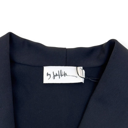 BY JAKE HALL CANA SHORT SLEEVE SHAWL SHIRT BLACK XL | XL, Black