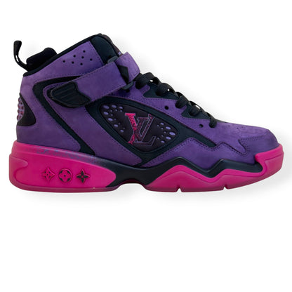 LOUIS VUITTON LV TRAINER 2 SNEAKER PURPLE / PINK UK6 | UK 6, Pink