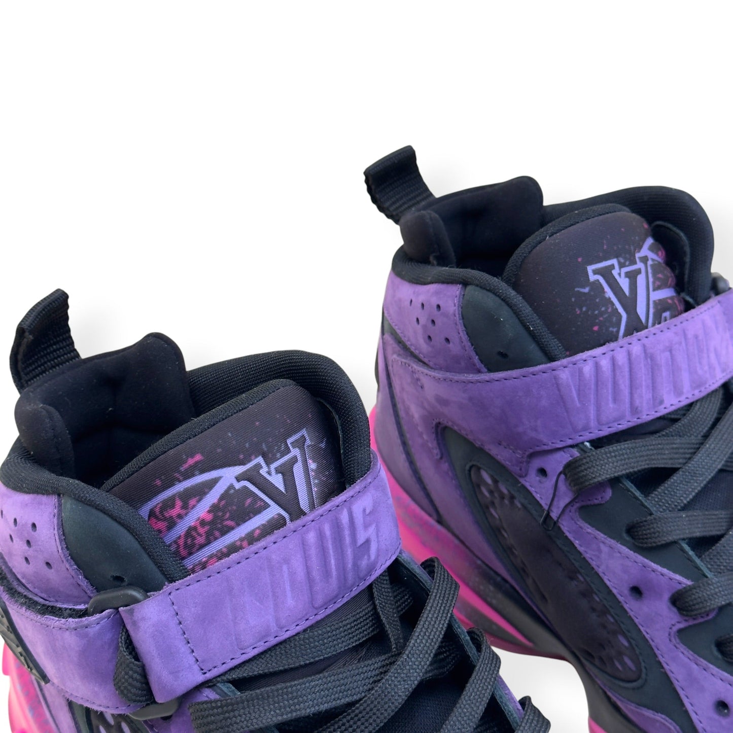 LOUIS VUITTON LV TRAINER 2 SNEAKER PURPLE / PINK UK6 | UK 6, Pink