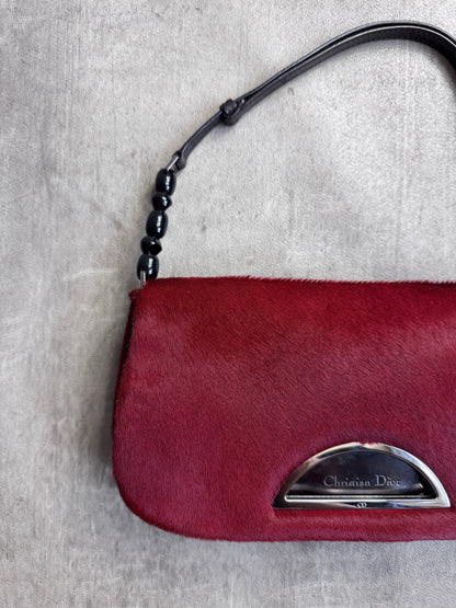 Christian Dior 1999 Melice Cowhide Leather Shoulder Bag