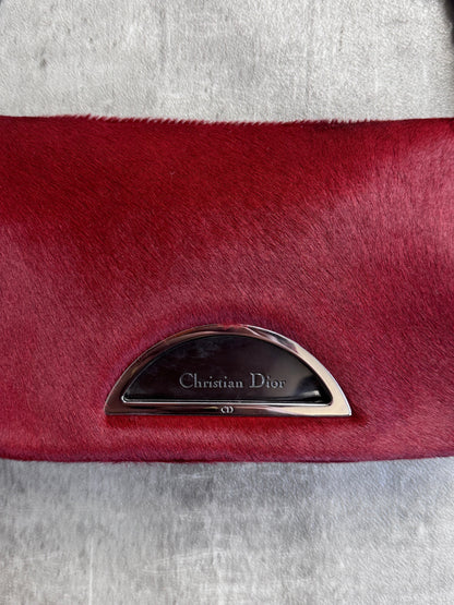 Christian Dior 1999 Melice Cowhide Leather Shoulder Bag