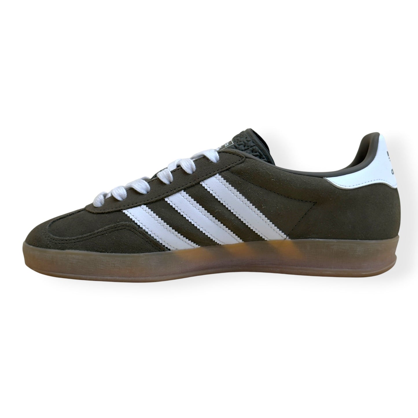 ADIDAS GAZELLE INDOOR SNEAKER OLIVE GUM UK7 | UK 7, Olive