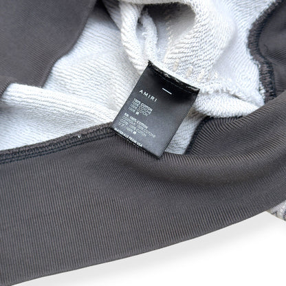 AMIRI BANDANA PATCHWORK HOODIE GREY L | Large, Grey