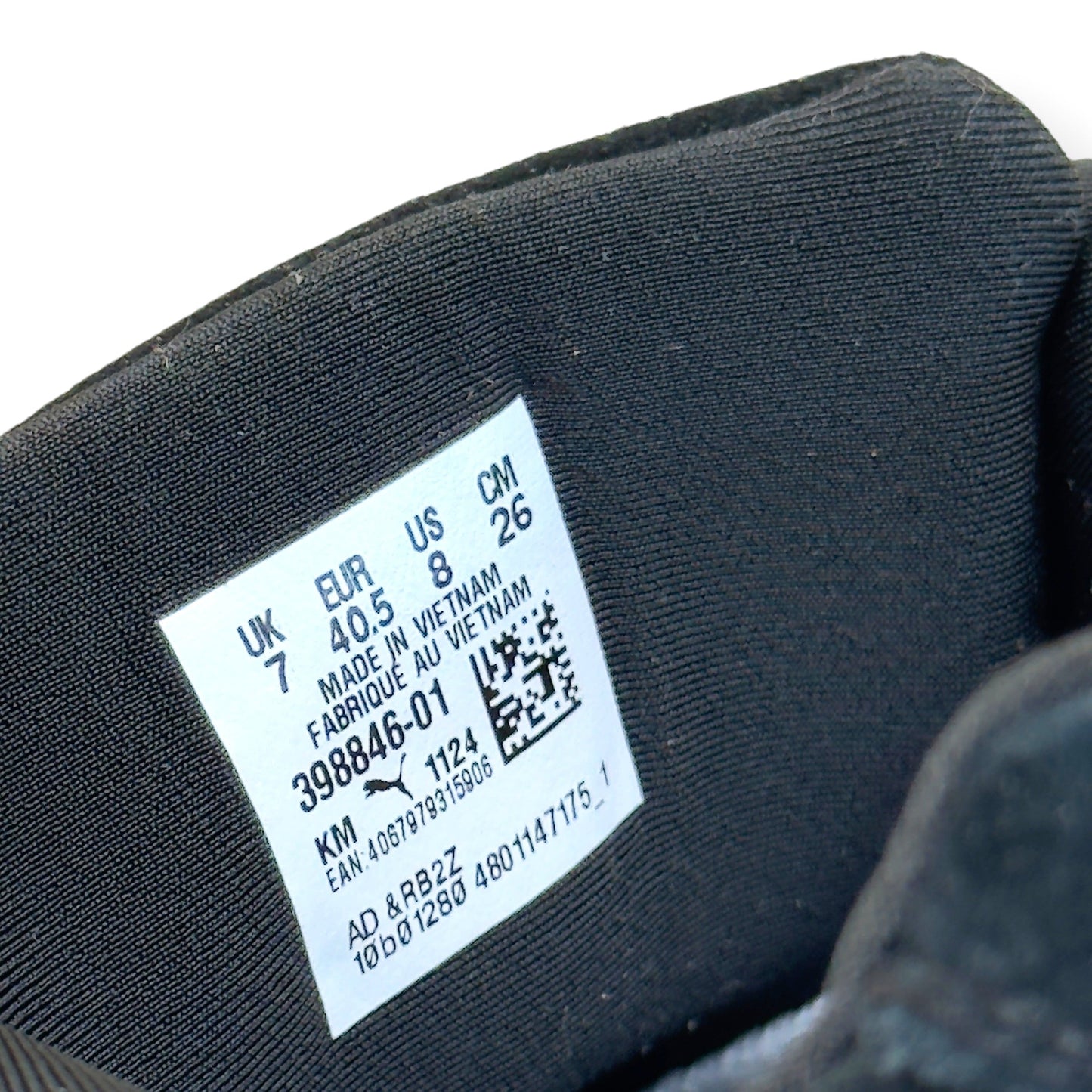 PUMA SPEEDCAT OG SNEAKER BLACK / WHITE UK7 | UK 7, Black
