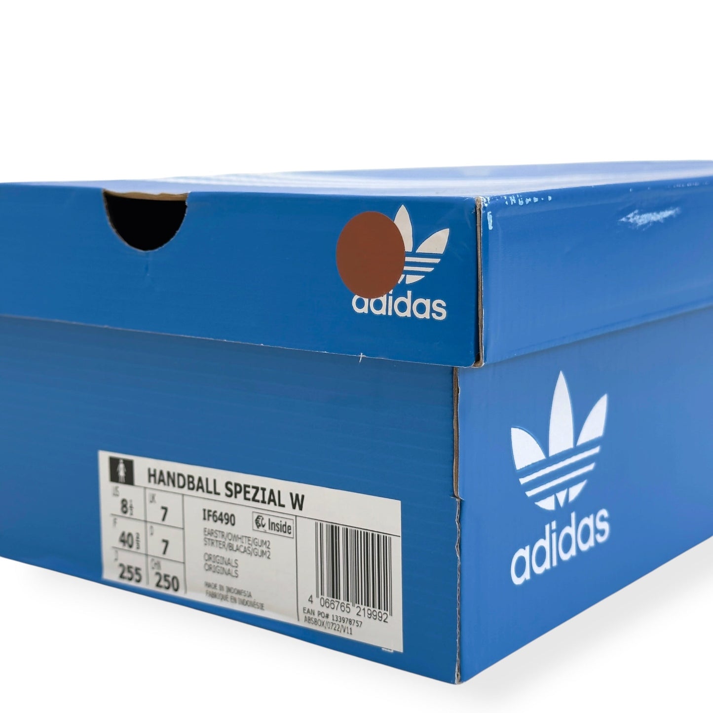 ADIDAS HANDBALL SPEZIAL TRAINERS BROWN / WHITE GUM UK7 | UK 7, Brown