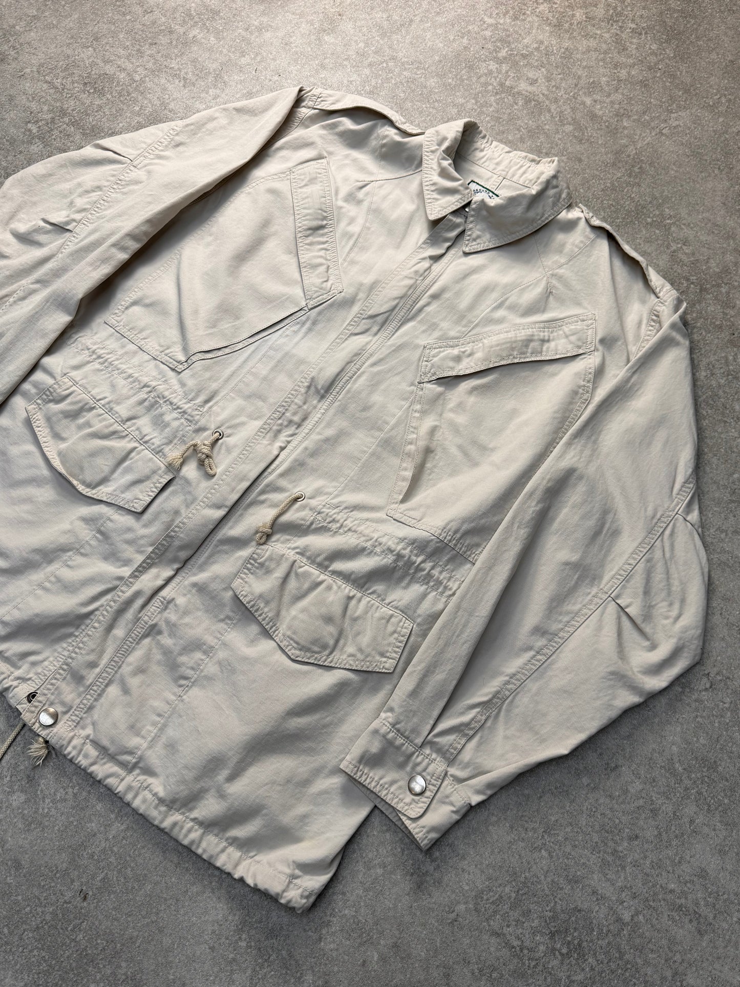 Nigel Cabourn Multi-Pocket Cotton Trench Coat