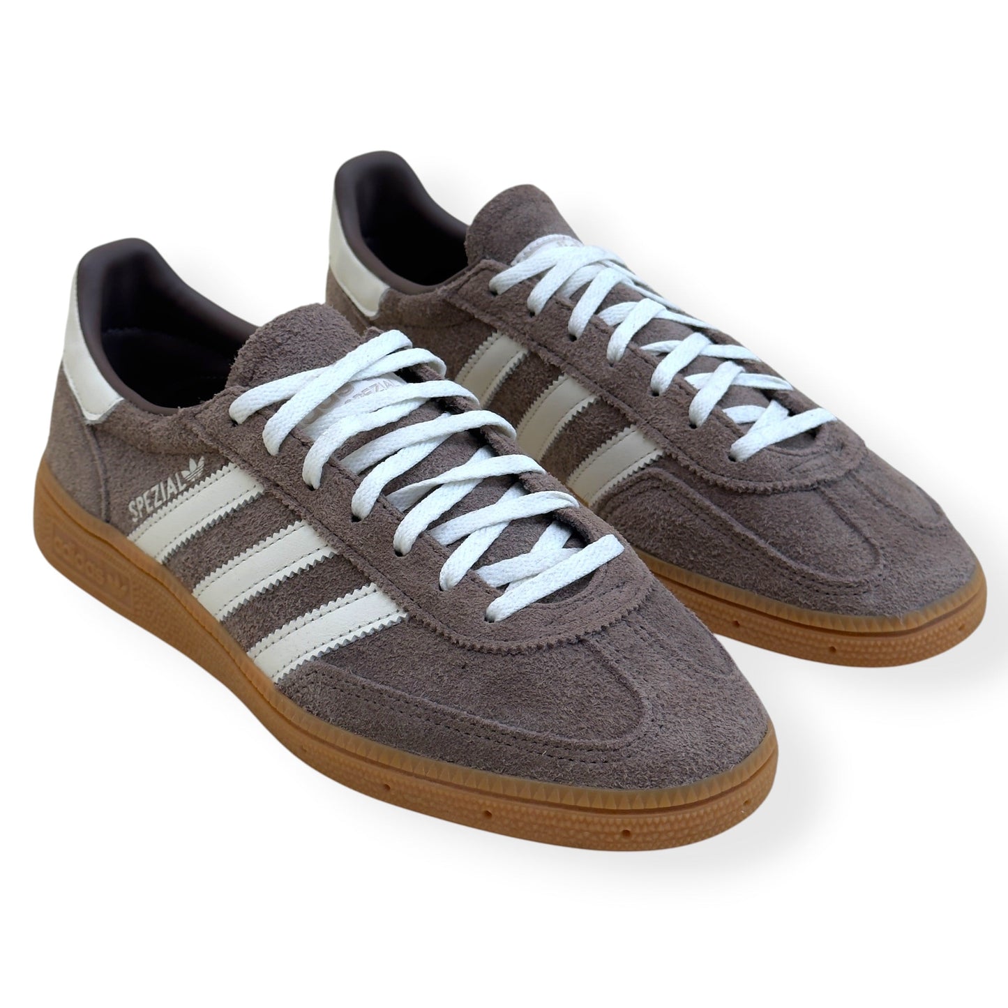 ADIDAS HANDBALL SPEZIAL TRAINERS BROWN / WHITE GUM UK7 | UK 7, Brown