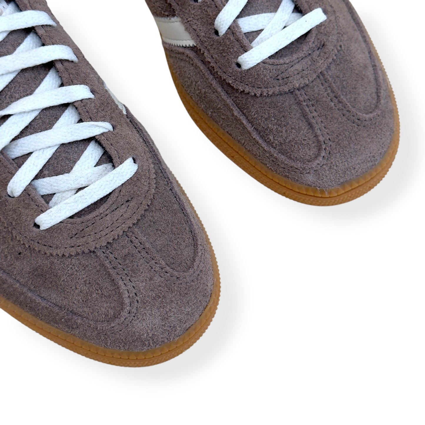 ADIDAS HANDBALL SPEZIAL TRAINERS BROWN / WHITE GUM UK7 | UK 7, Brown