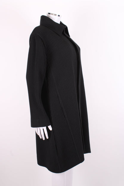 Homme Plisse Ribbed Jacket Black 1 | O/S, Black