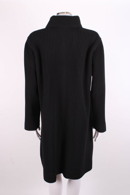 Homme Plisse Ribbed Jacket Black 1 | O/S, Black