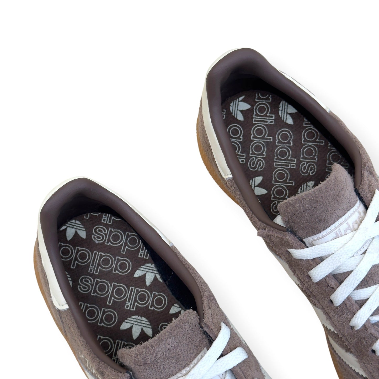 ADIDAS HANDBALL SPEZIAL TRAINERS BROWN / WHITE GUM UK7 | UK 7, Brown