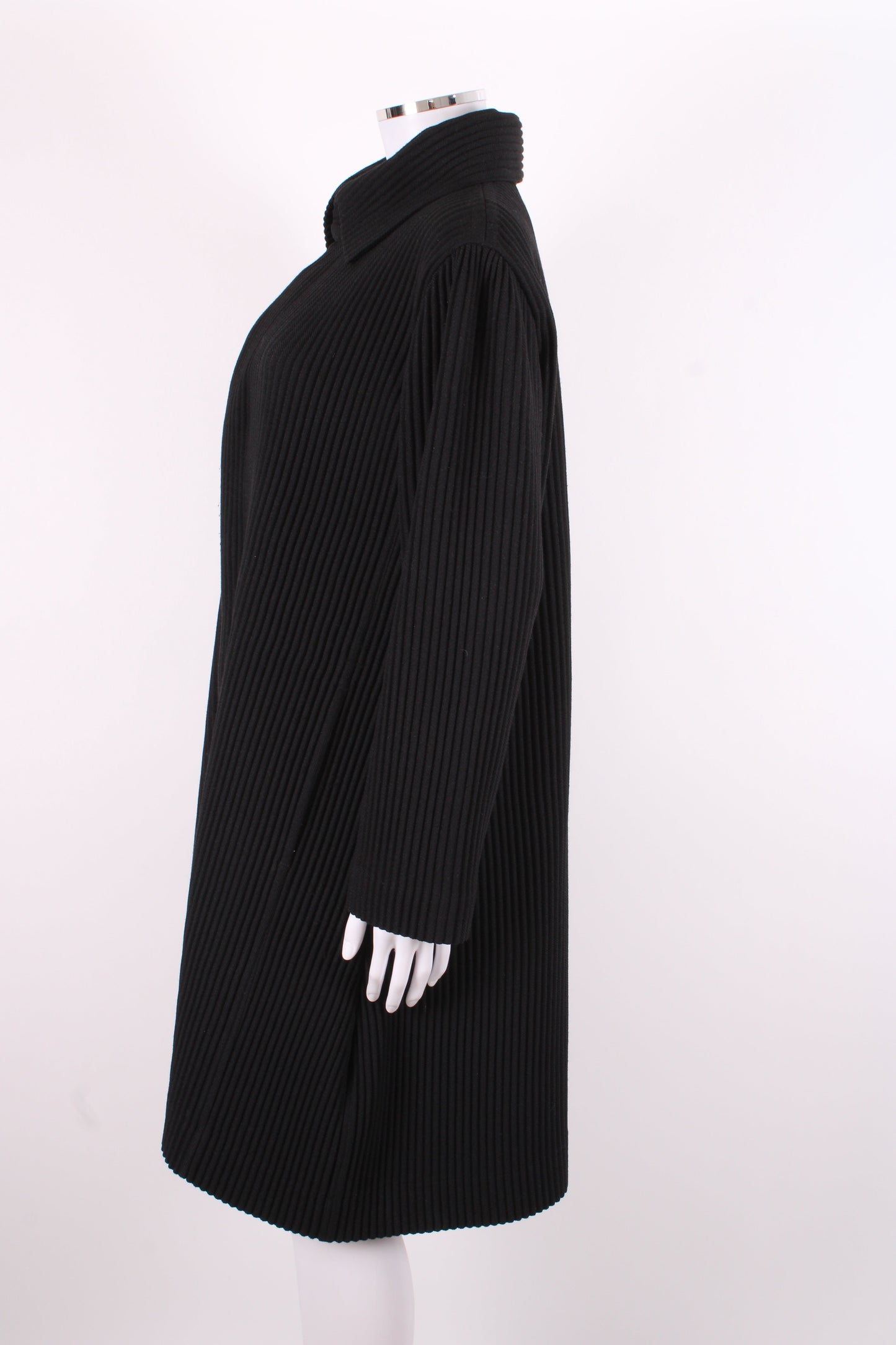 Homme Plisse Ribbed Jacket Black 1 | O/S, Black