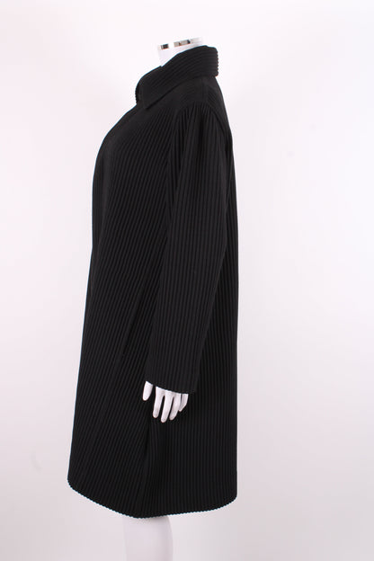 Homme Plisse Ribbed Jacket Black 1 | O/S, Black