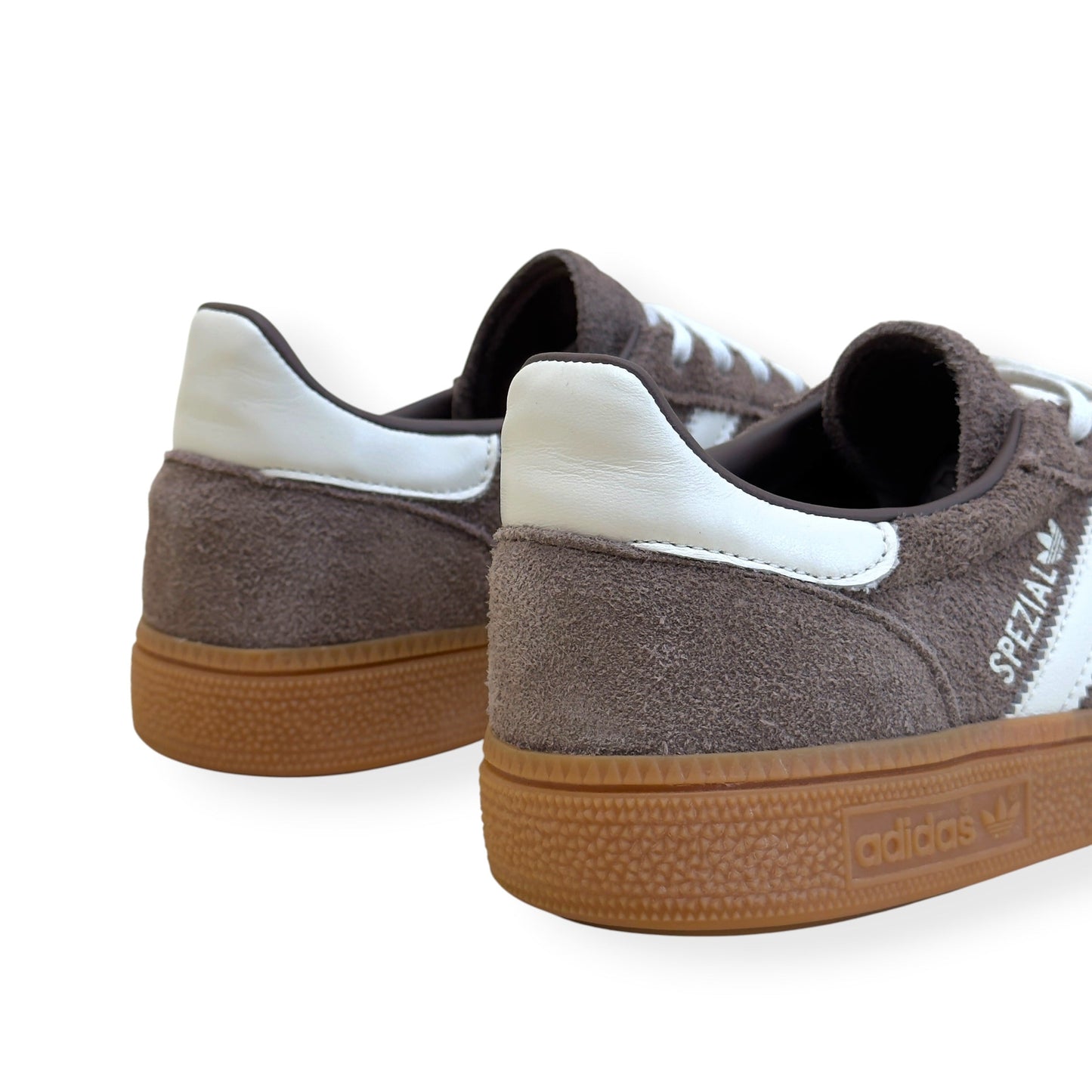 ADIDAS HANDBALL SPEZIAL TRAINERS BROWN / WHITE GUM UK7 | UK 7, Brown