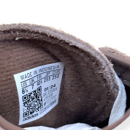 ADIDAS HANDBALL SPEZIAL TRAINERS BROWN / WHITE GUM UK7 | UK 7, Brown
