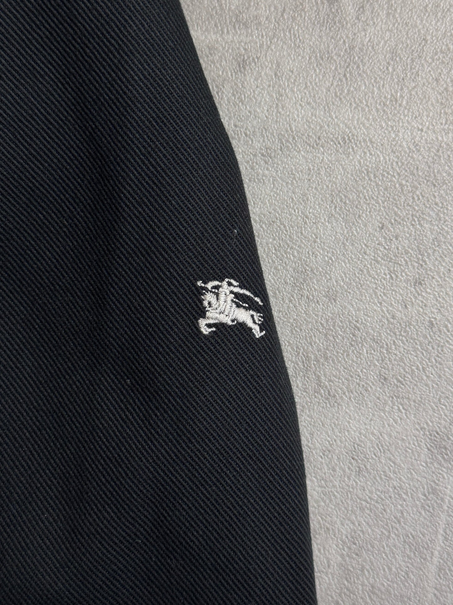 Burberry Black Label Black Cotton Parka Jacket