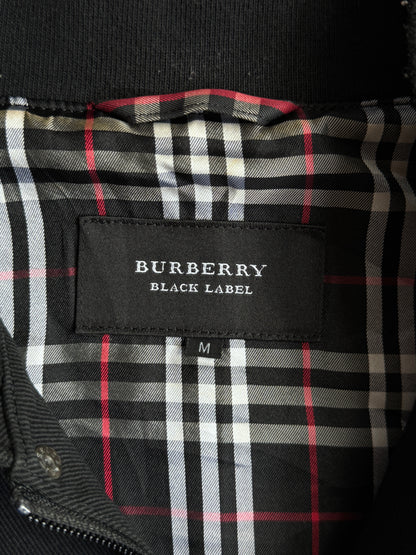 Burberry Black Label Black Cotton Parka Jacket