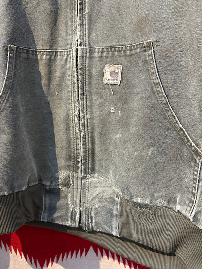 1990s Carhartt Repaired Active Jacket - XLT | Default Title, Red