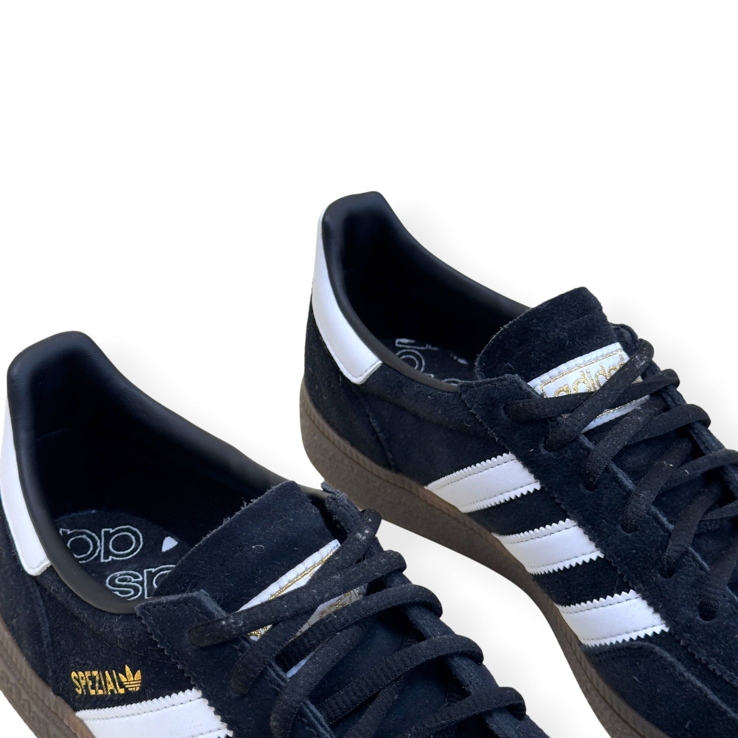 ADIDAS HANDBALL SPEZIAL TRAINERS BLACK / WHITE GUM UK7 | UK 7, Black