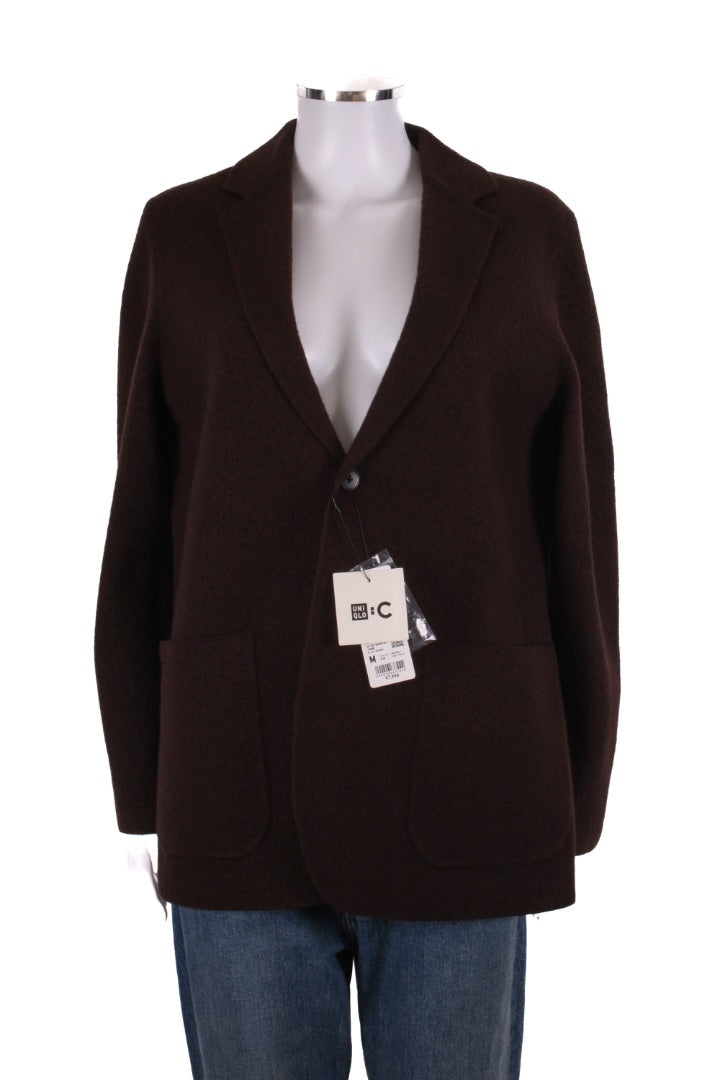 Uniqlo Blazer Brown M | O/S, Brown