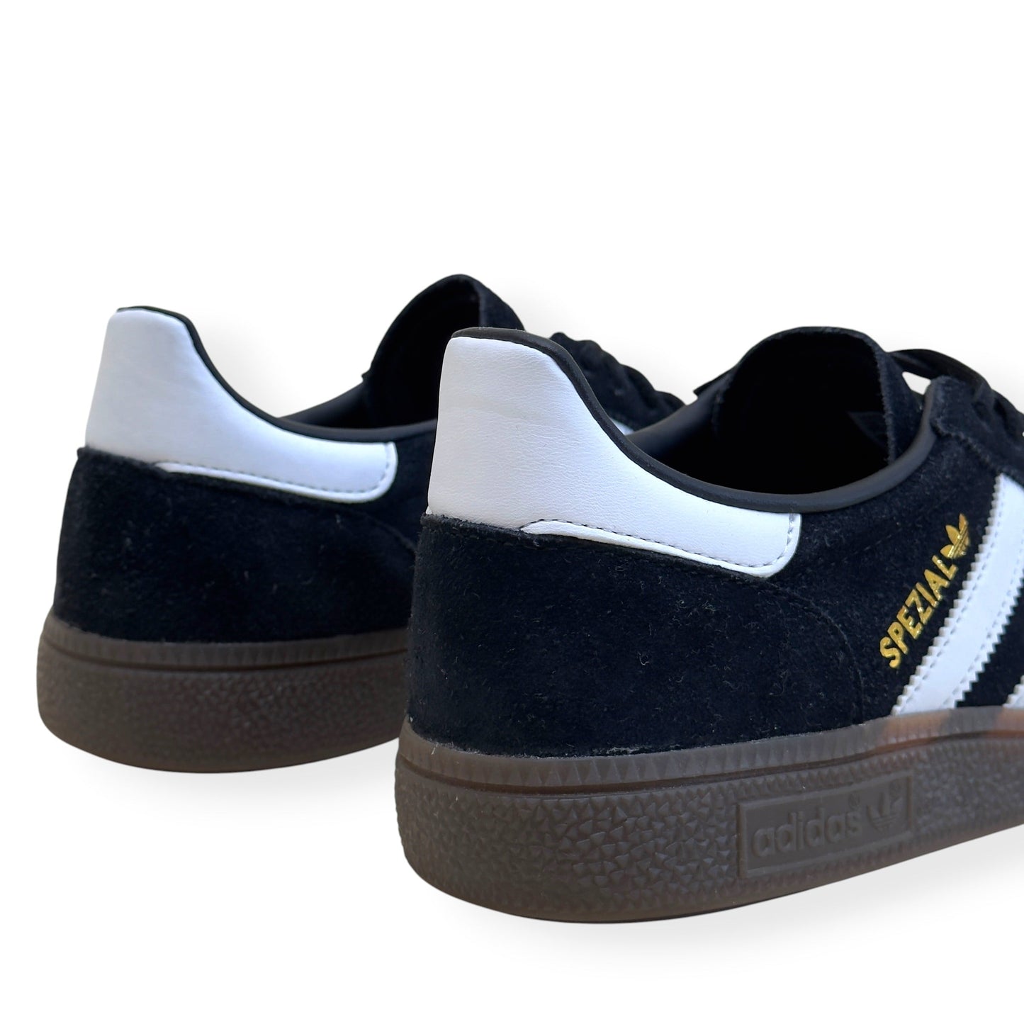 ADIDAS HANDBALL SPEZIAL TRAINERS BLACK / WHITE GUM UK7 | UK 7, Black