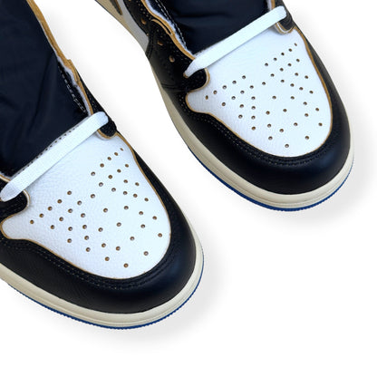 NIKE AIR JORDAN 1 X FRAGMENT X UNION LA HIGH TOP SNEAKER BLACK AND VARSITY RED UK8.5 | UK 8.5, Black