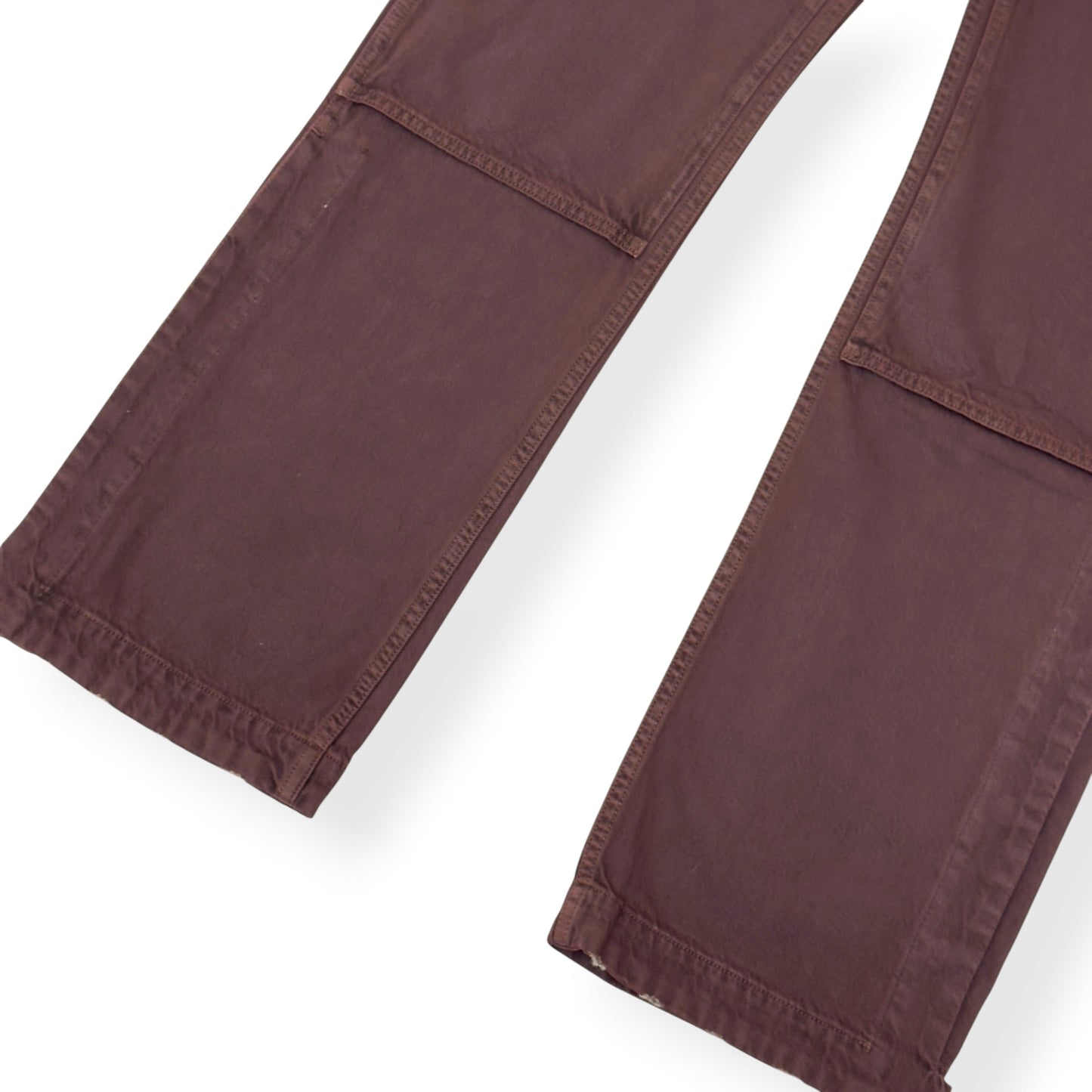 AMIRI CARPENTER DISTRESSED DENIM JEANS BROWN 34 / L | Large, Brown