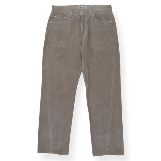 OUR LEGACY SABOT CUT CORDUROY TROUSERS TAUPE 34 / L | Large, Taupe