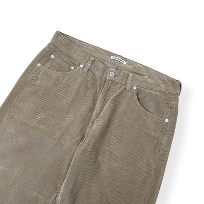 OUR LEGACY SABOT CUT CORDUROY TROUSERS TAUPE 34 / L | Large, Taupe
