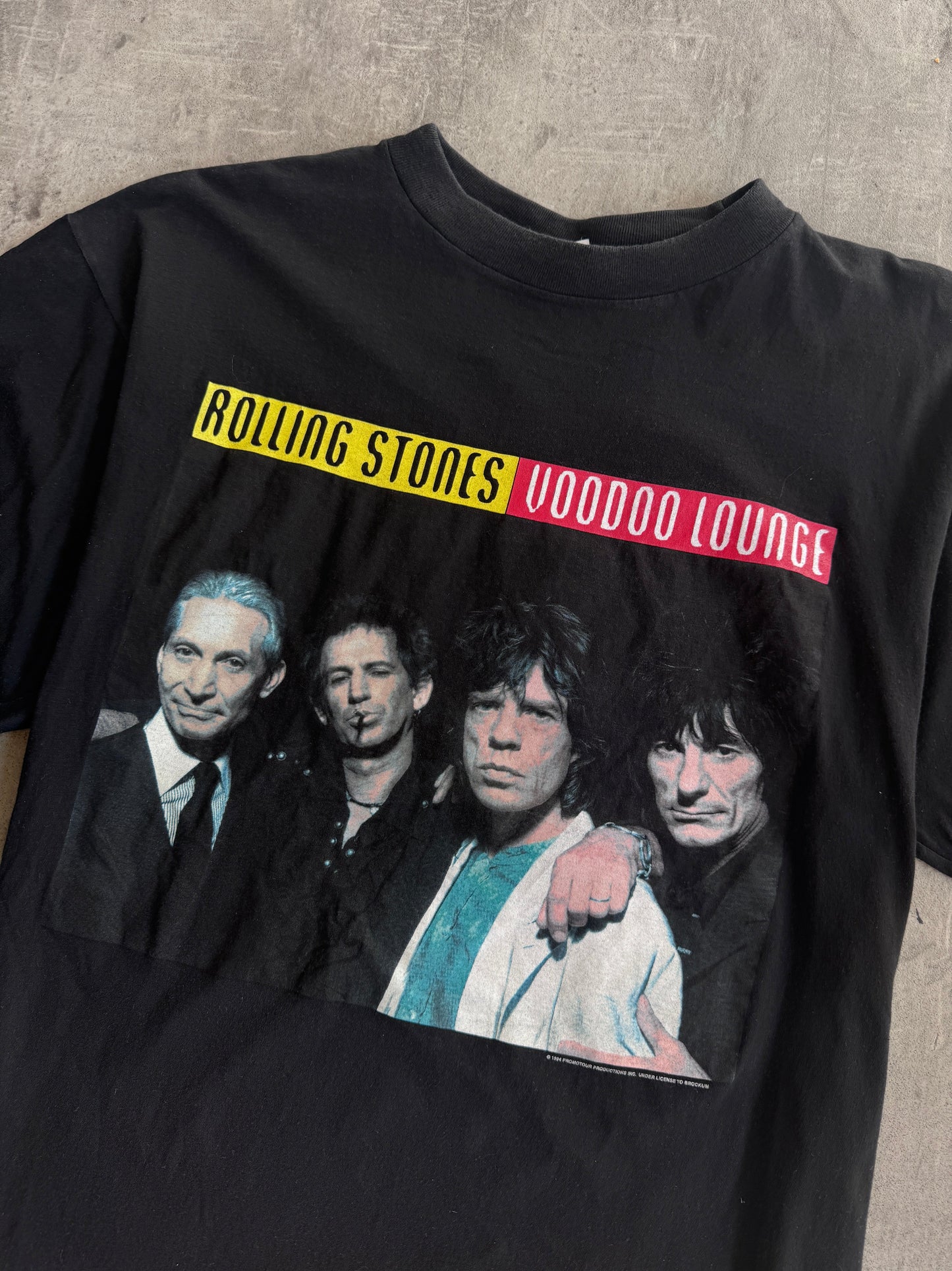 Rolling Stones 1994/95 Voodoo Lounge Tour Tee | Extra Large, Multicoloured
