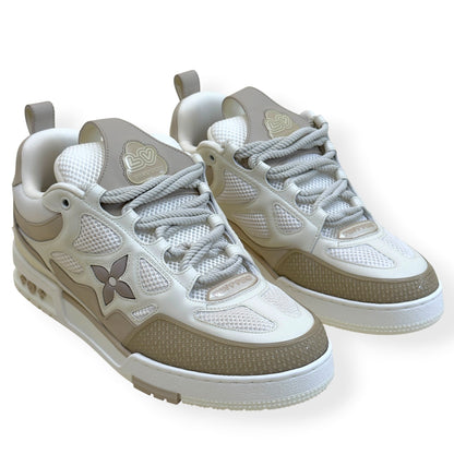 LOUIS VUITTON LV SKATE SNEAKER LUXURY BEIGE UK9 | UK 9, Beige