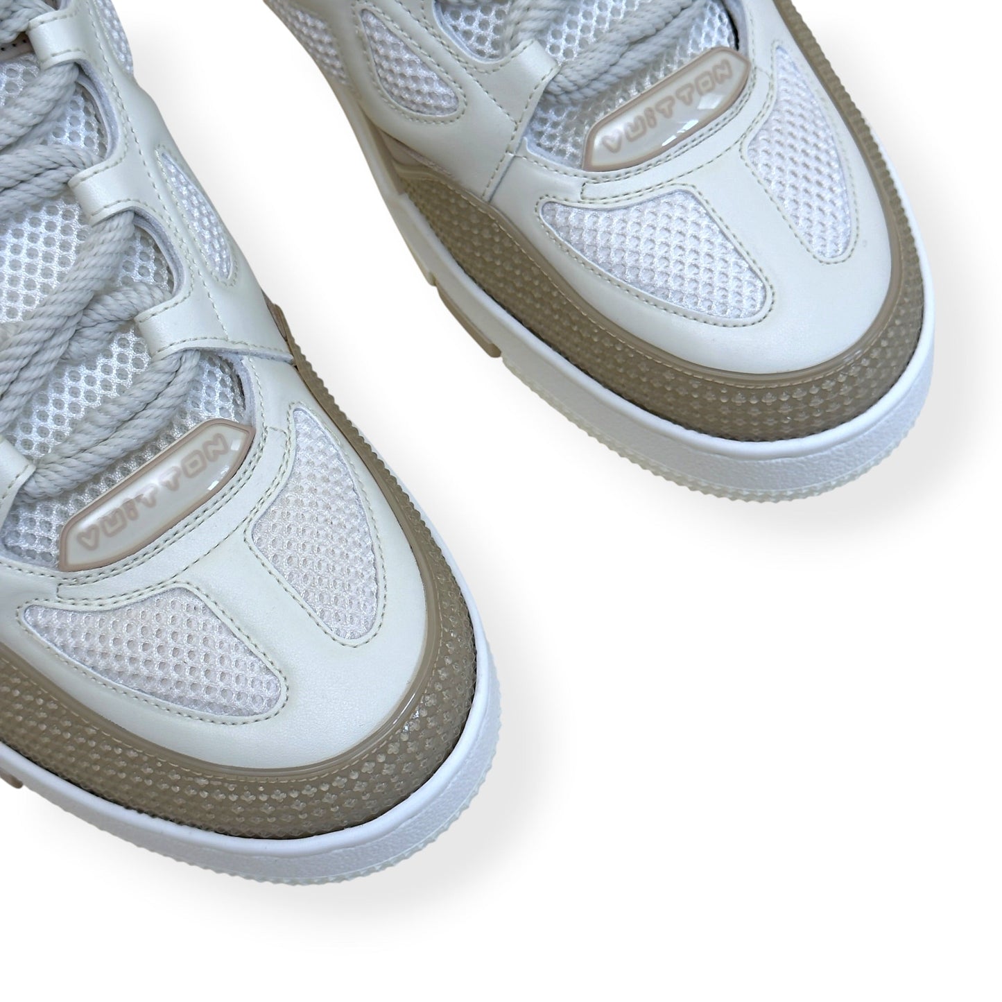 LOUIS VUITTON LV SKATE SNEAKER LUXURY BEIGE UK9 | UK 9, Beige