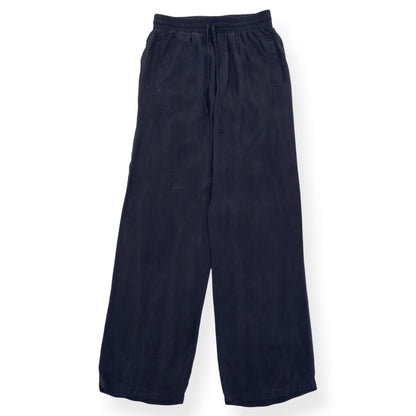 COLE BUXTON CUPRO WIDE LEG TROUSERS BLACK XL | XL, Black