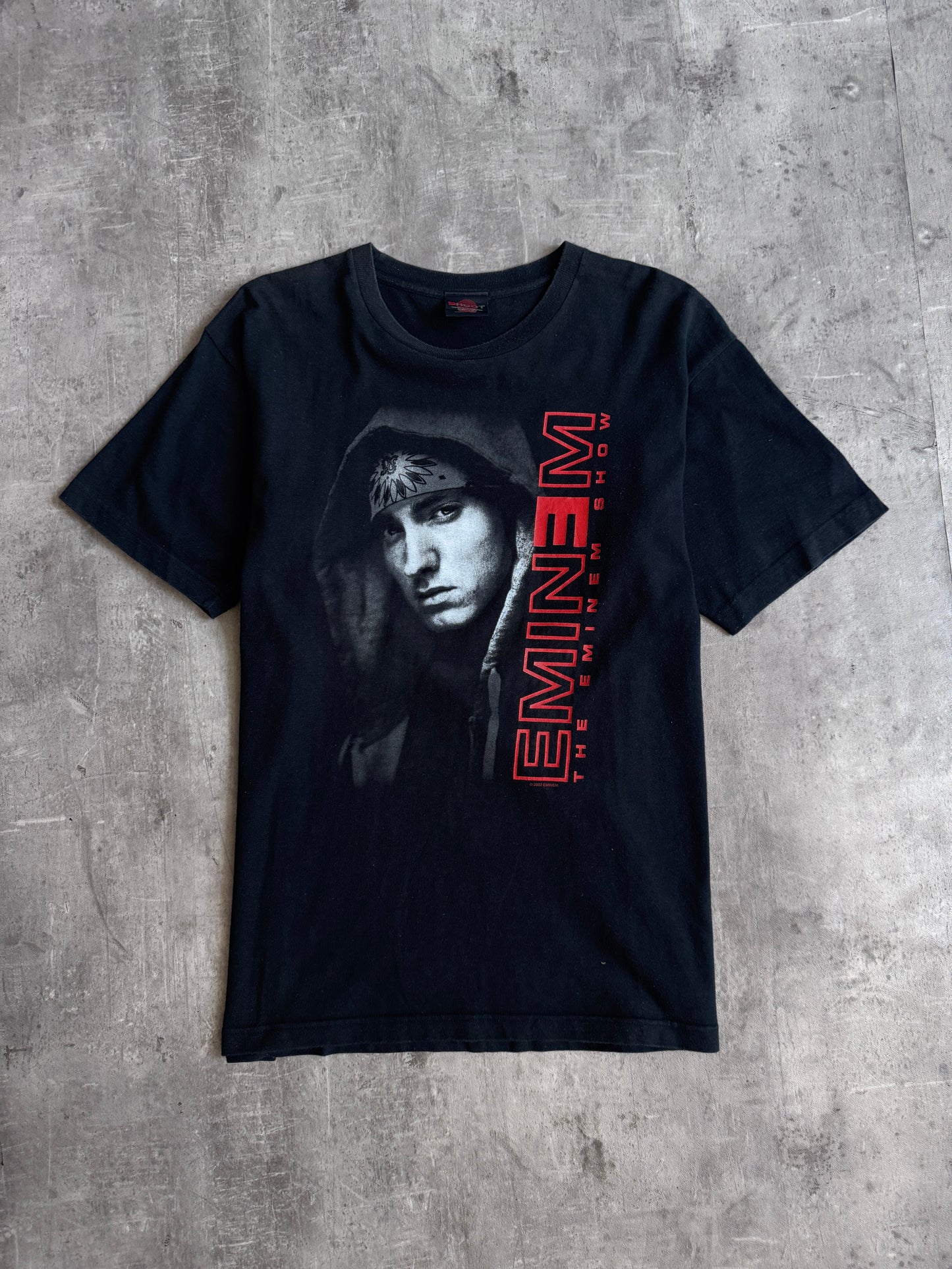 2002 Eminem "The Eminem Show" Black Graphic Tee