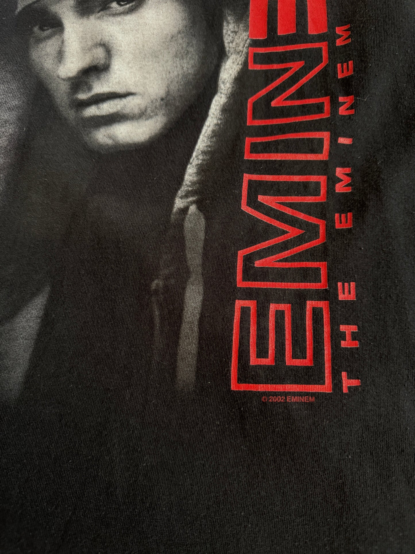 2002 Eminem "The Eminem Show" Black Graphic Tee