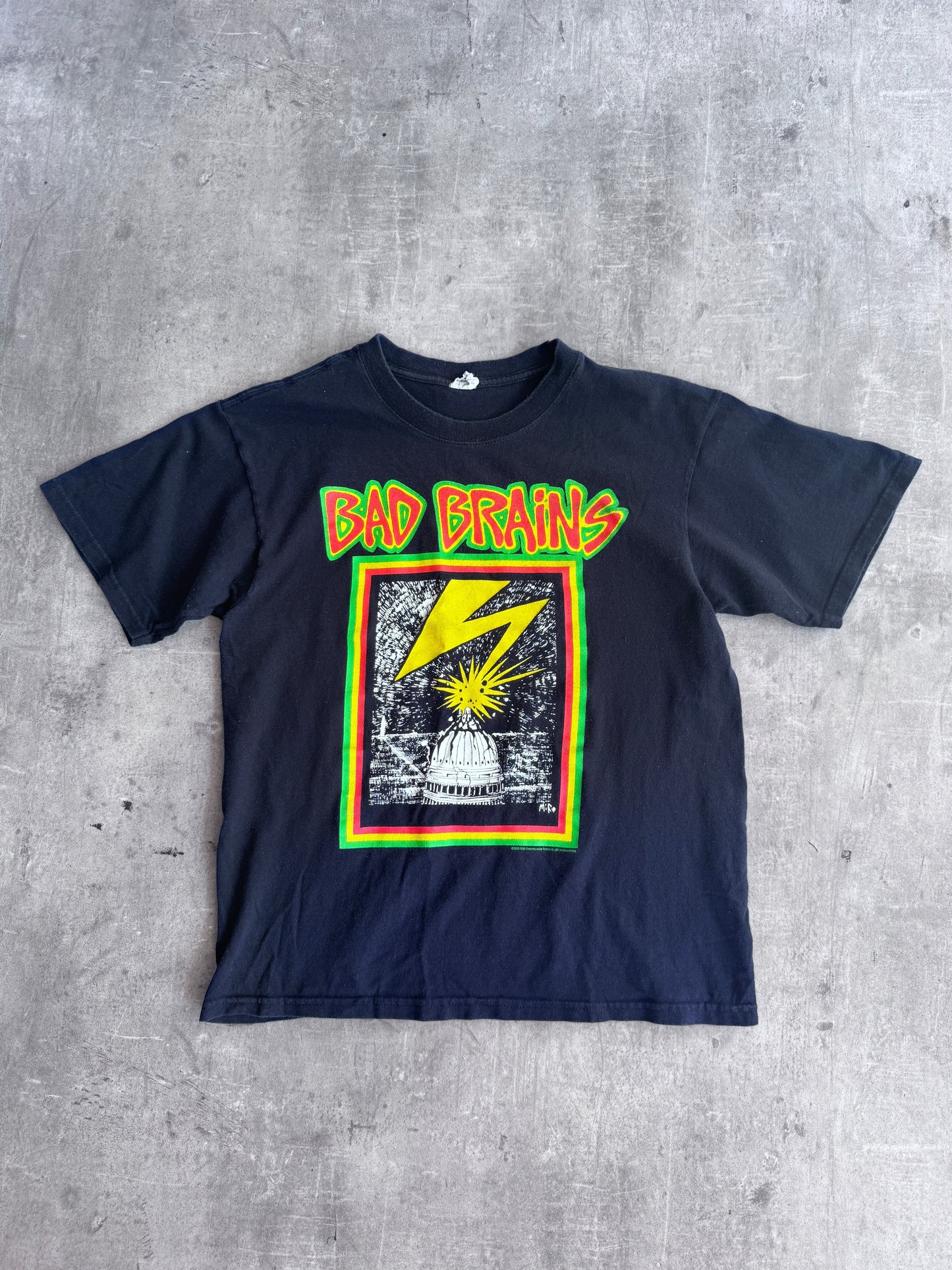 2002 Bad Brains Graphic Tee | Small, Multicoloured
