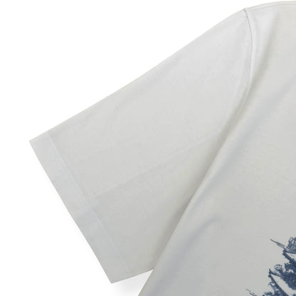 BRUNELLO CUCINELLI TOKYO GRAPHIC PRINT T-SHIRT WHITE XXL | XXL, White