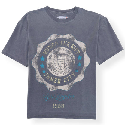 HONOR THE GIFT INNER CITY CREST T-SHIRT SLATE L | Large, Slate