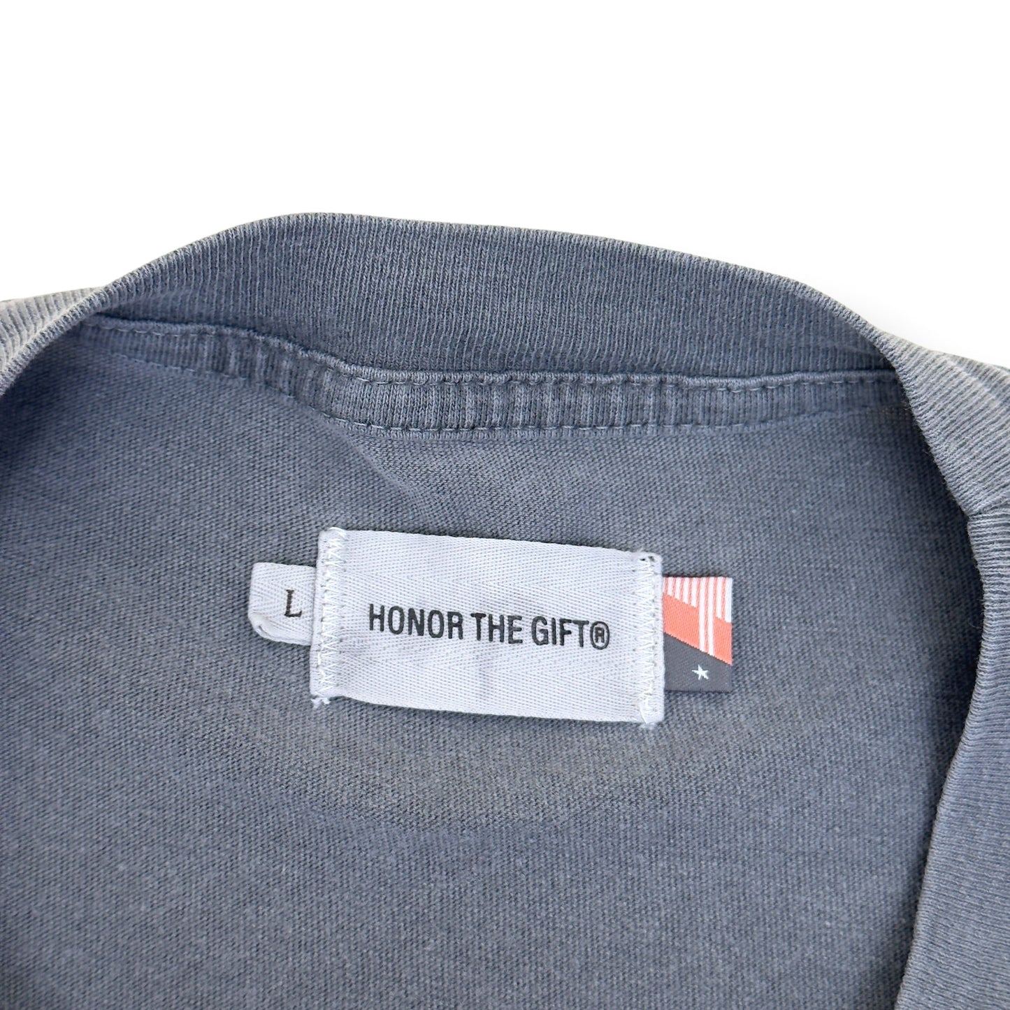 HONOR THE GIFT INNER CITY CREST T-SHIRT SLATE L | Large, Slate