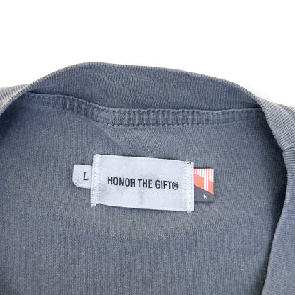 HONOR THE GIFT INNER CITY CREST T-SHIRT SLATE L | Large, Slate
