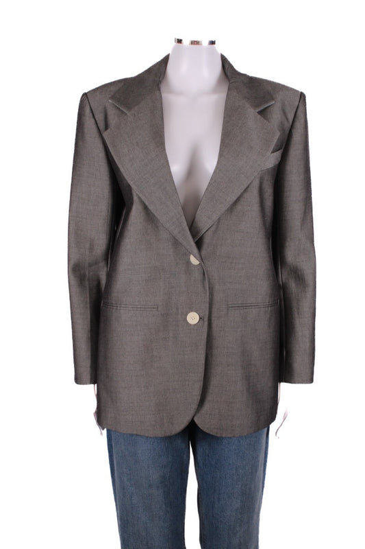 Sandro Grey Blazer Grey 38 | O/S, Grey