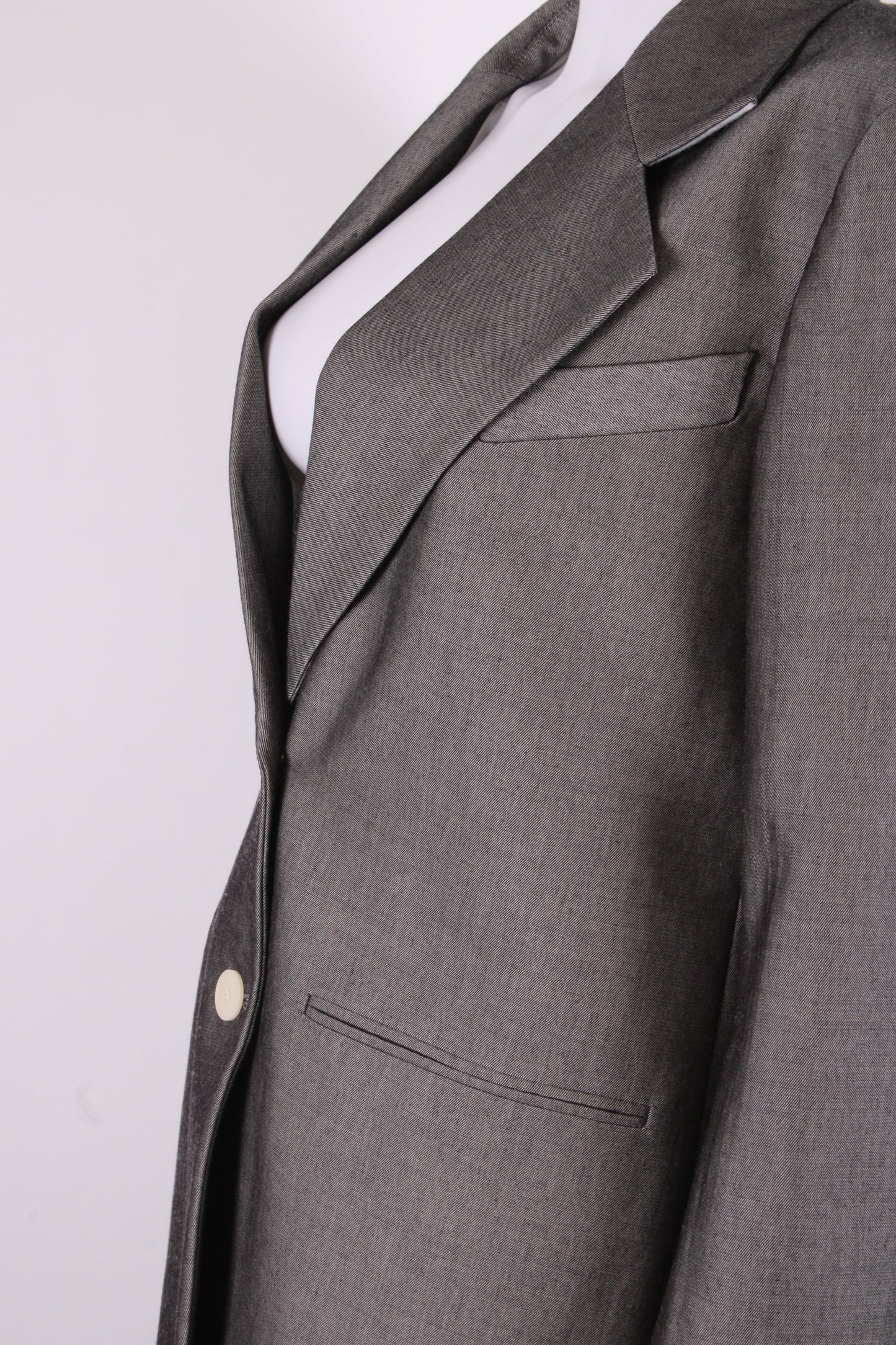 Sandro Grey Blazer Grey 38 | O/S, Grey