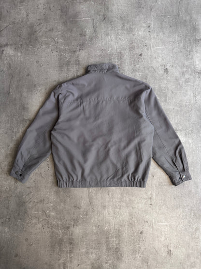 YSL Green-Grey Lightweight Embroidered Blouson